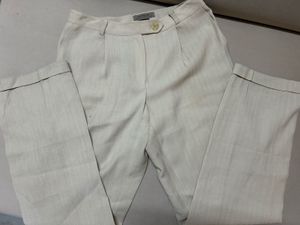 Cream Summer Trousers Women