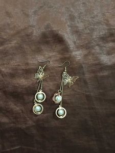 Butterfly Drop Earrings
