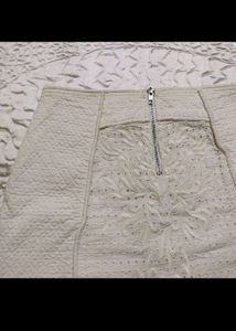 Zara White Skirt
