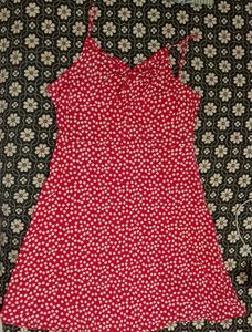 Cherry Red Mini Dress