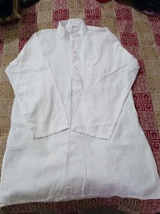 White Kurta 15 Aug
