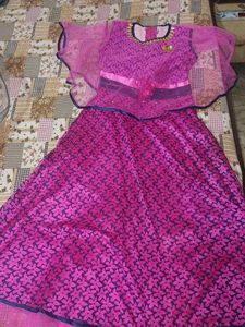 Cute Pink Girls Dress