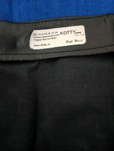 Kotty High Waist Leather Skirt