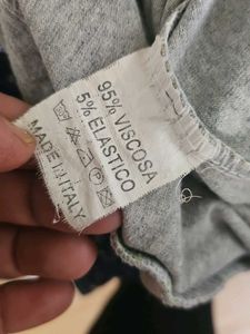 Adidas Trefoil Logo Grey Tee