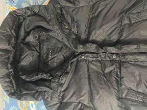 Black Padded Winter Jacket