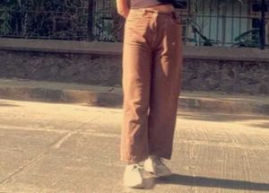Brown and blue riped Denim Pants Combo