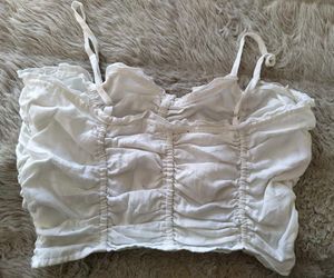 🌟Forever 21 Shirred Crop Top 🌟