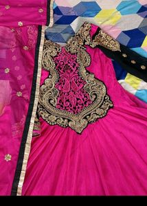 Magenta Pink Anarkali