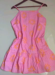 Zudio Pink mini dress