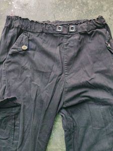 Black Cargo Pants