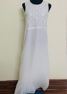 VAN HEUSEN Elegant White Long Gown