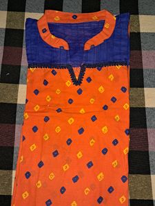 Pure Cotton Long Kurti (NEW)