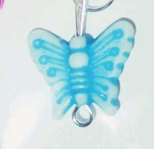 Butterfly Charm Beaded Bracelet
