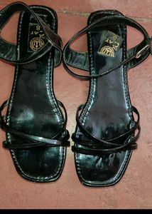 Strappy Black Sandals