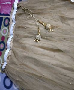 Golden Lehenga Choli Set