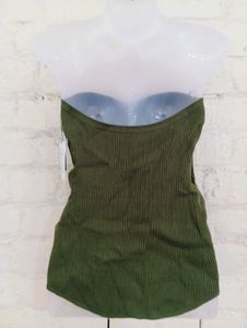 Y2k Ribbed Knit Top