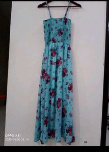 Floral Print Maxi Dress
