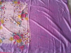 Floral Print Saree
