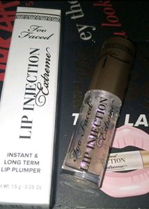 Too Faced Better Than Sex Mascara + Lip Injection