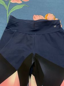 Geometric Print Leggings Length 35