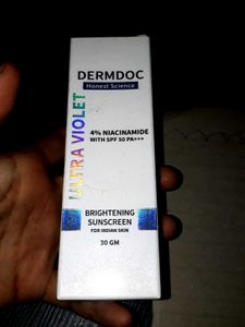 DERMDOC Brightening Sunscreen