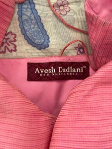Designer Padded Blouse Pink