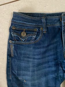 Dark Wash Denim Jeans
