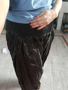 Black Full Patiala Salwar pure original satin