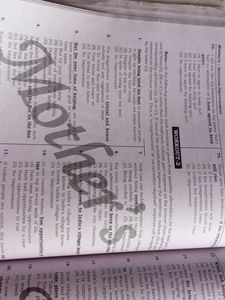 English (Language And Comprehension) MOTHER&#39;S