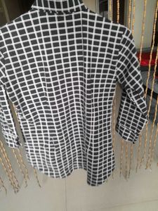 Black Checked Shirt