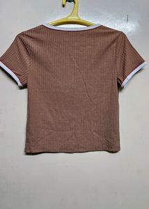 V Neck Tshirt Top