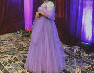 Elegant Lavender Lehenga Choli