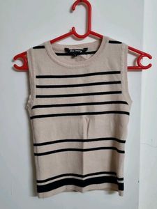 Striped Sleeveless Top
