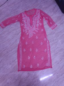 Chikankari Kurta with inner