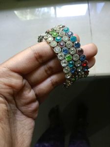 Colorful Rhinestone Bracelet