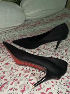 Black Pencil Heels