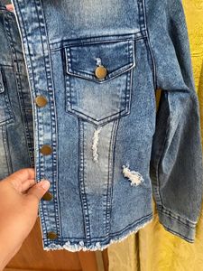 Denim Over Coat