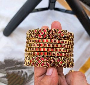Handcrafted silk Thread Bangles