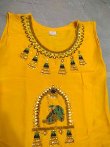 Stone ⭐Embroidered Kurta