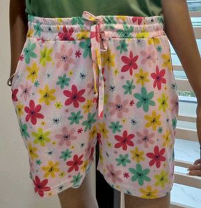 Floral Print Shorts