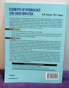 Elements Of Hydrology And Groundwater