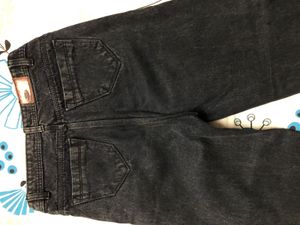 Zara Charcoal Straight Fit Jeans