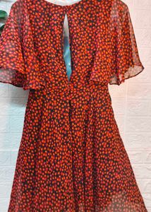 🎁Buy 2 Get 1 Free 🎁Red Floral Mini Dress