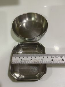 Set of 6 Stainless Steel Bowls