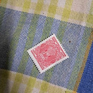 100 Paisa UNC Revenue Stamp