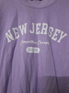 NEW JERSEY LAVENDER SWEATSHIRT