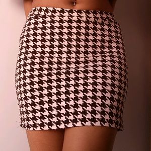 Black And White Pencil Skirt