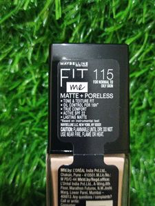 Maybelline Fit Me Matte+Poreless Foundation 115