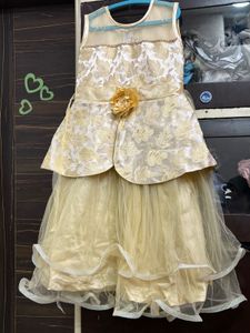 Golden Party Dress