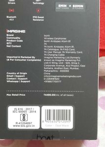boAt Airdopes Atom 81 TWS Earphones
